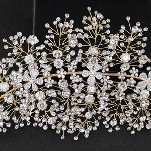 <span class=keywords><strong>Accessori</strong></span> per <span class=keywords><strong>capelli</strong></span> nuziali alla moda GENYA ornamenti da <span class=keywords><strong>sposa</strong></span> fascia per <span class=keywords><strong>capelli</strong></span> da <span class=keywords><strong>sposa</strong></span> fascia per <span class=keywords><strong>capelli</strong></span> di lusso 2024 - Product Image 4