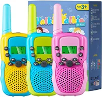 Bambino rosa Multi colori 22 canali 3- 5km gamma Mini 2 vie Radio Talkie batteria Antenna Walkie Talkie giocattolo per bambini