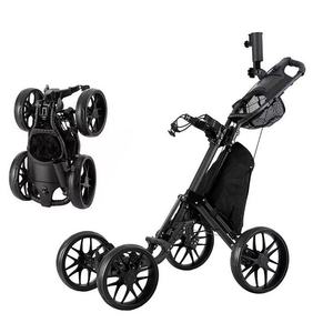 Vierwiel elektrische golfkar trolleytas roestvrijstalen golftrolley - Product Image 2