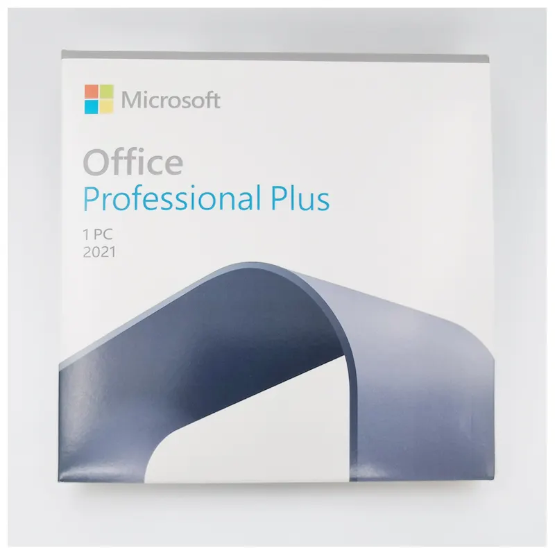 Office 2021 Professional Plus / Office 2021 Pro Plus DVD Vollpaket bindender Schlüssel Online-Aktivierung