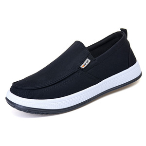 Chaussures décontractées pour hommes à semelle souple et antidérapante, respirantes, extra larges, à enfiler, en toile résistante, pour le printemps – Meilleures ventes - Product Image 6