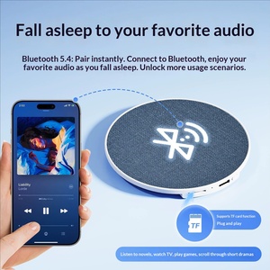 Altavoz Bluetooth para Debajo de la Almohada, Máquina de Ruido Blanco para Dormir, Sonido Estéreo de Alta Fidelidad, Ultra Delgado, Apagado Programado, para Dormitorio - Product Image 2