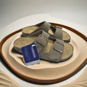 Mules de Corcho Marrón Oscuro, Ligeras, Desechables, Antideslizantes, para Verano, Interior y Exterior, con Aislamiento Térmico, para Otoño y Playa - Product Image 2