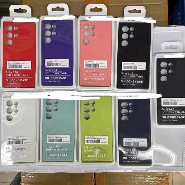 Hot Sale Liquid Mobile Phone Cover Silicone case for Samsung Galaxy S24 S23 Ultra S23+ S22 S21 S20 Note 20 10 A52 A51 A72 A21