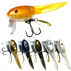 Nuovo Esca Artificiale Galleggiante Rigida Crankbait 87mm/83g a Forma di Girino per la Pesca al Branzino in Acqua Salata Modello 9232 - Product Image 1