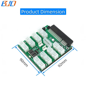 Commercio all'ingrosso della fabbrica 16*12V PCIe 6pin Server PSU Breakout scheda di sincronizzazione On/Off per DELL 750W 1100W 1600W 2000W 2400W - Product Image 2
