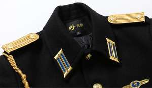 Abrigo largo <span class=keywords><strong>de</strong></span> invierno <span class=keywords><strong>de</strong></span> calidad <span class=keywords><strong>de</strong></span> un solo pecho para hombres Abrigo <span class=keywords><strong>de</strong></span> <span class=keywords><strong>lana</strong></span> <span class=keywords><strong>de</strong></span> guardia <span class=keywords><strong>de</strong></span> seguridad con charreteras Detección <span class=keywords><strong>de</strong></span> aguja hecha en Guangdong - Product Image 5