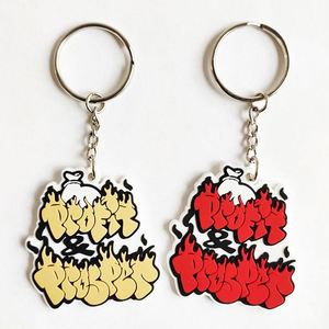 Custom 3D Soft PVC Keychain Durable Silicone Keychains Flexible Rubber PVC <b>Keyring</b> - Product Image 6