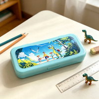 Pegatinas Lenticulares 3D Personalizadas OEM con Efecto de Animación Flip, Calcomanías Impermeables para Estuche de Lápices, Lonchera, Caja de Almacenamiento, Venta al por Mayor