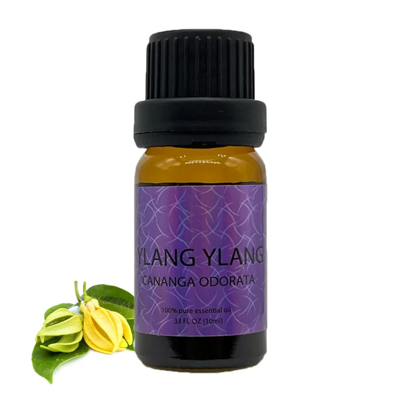 Difusor de grado terapéutico orgánico Natural personalizado, aceites esenciales ylang-ylang para difusor y aromaterapia, 10ml