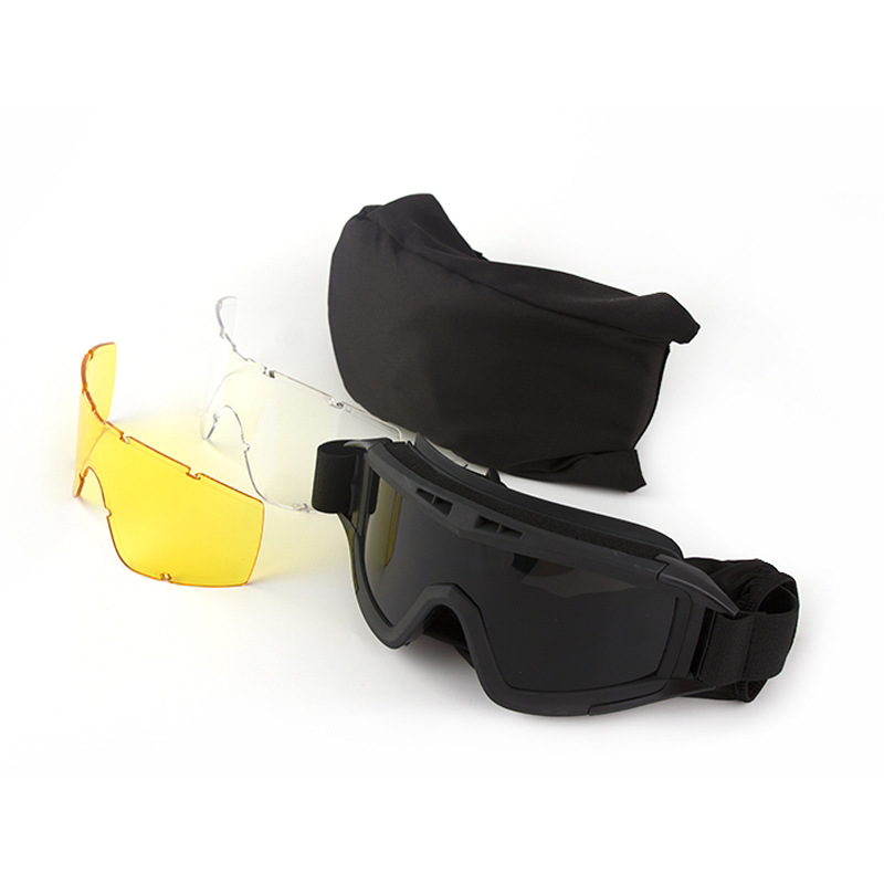 WISEONUS Tactische Airsoft Paintballglazen, anti-condens