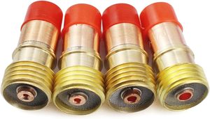 Kit de 25 buses à lentille de gaz TIG courtes # 12 coupelles en verre pour torche de soudage TIG DB/SR WP 17/18/26 3/32" Fabriqué en Chine - Product Image 5