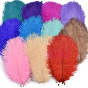 Factory Wholesale Colored Ostrich Feathers Natural Feather For Wedding Centerpiece Carnival Decorate