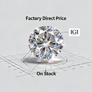 เพชร VVS เกรดท็อป 1.5 กะรัต 2 กะรัต รับรองโดย IGI รูปทรงกลม สีขาว เพชรเพาะเลี้ยงในห้องปฏิบัติการ 1.5 2.0 กะรัต มีสินค้าในสต็อก จัดส่งรวดเร็ว เพชรเม็ดเดี่ยว - Product Image 1