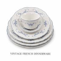 Faible MOQ 50 pièces Service de vaisselle en céramique Rose Vif Assiette Bol Tasse Soucoupe Compatible Micro-ondes Prix Usine Vente en Gros LOGO Personnalisé