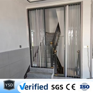 <span class=keywords><strong>Porte</strong></span> pliante sans rail pour PC, coupe-vent et finition élégante, design moderne pour applications extérieures (patio, supermarché, hôpital) - Product Image 2