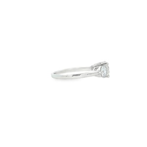 Joyería Qinglong IGI 1CT DEF VS VVS2, Diferentes Diseños de Piedras Preciosas Principales, Anillos de Joyería de Diamantes Cultivados en Laboratorio en Oro Blanco de 14k - Product Image 4