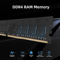 Mémoire RAM DDR4 pour ordinateur de bureau, 4 Go, 8 Go, 16 Go, 2400 MHz, 2666 MHz, 3200 MHz, haute stabilité, entièrement testée, RAM DDR4 pour PC