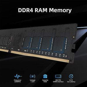 Memoria RAM <span class=keywords><strong>DDR4</strong></span> para PC, 4GB 8GB 16GB 2400mhz 2666mhz 3200MHz, Alta Estabilidad, Totalmente Probada - Product Image 3