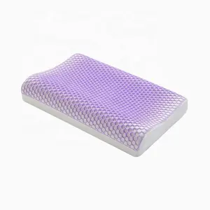 8H Natural Latex Pillow Summer Adult TPE Cooling Pillow High Elastic Latex Orthopedic Pillow TPE Pillowcase Machine Washable
