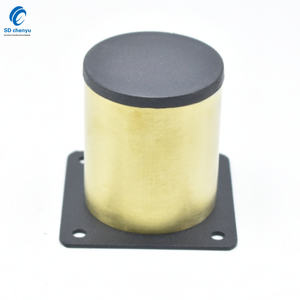 Vente en gros 60mm <span class=keywords><strong>Bruss</strong></span> Armoires de cuisine en métal doré Pieds de meubles - Product Image 3