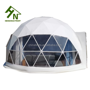 เต็นท์โดมใสกันน้ำสำหรับตั้งแคมป์กลางแจ้ง Garden Bee Outdoor สำหรับ 2-4 คน พร้อมหน้าต่างโปร่งแสงและม่านบังแดด เหมาะสำหรับฤดูร้อน รุ่น Beeline Glamping Domes - Product Image 2