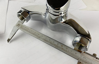 Robinet de salle de bain en zinc de haute qualité plaqué, mélangeurs de baignoire, robinets de baignoire et de douche, robinet de baignoire, mélangeur de douche, chrome