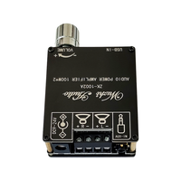 WUZHI AUDIO ZK-1002A haut-parleur amplificateur Module stéréo 2.0 canaux 100W + 100W prise en charge de l'application réglage de l'effet sonore