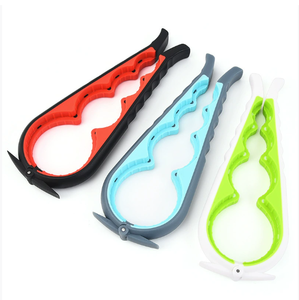 Abrelatas Multifuncional Cuatro en Uno, Abridor de Botellas de Bebidas, Destapador de Tapas, Destapador de Tapas Antideslizante de Cuatro Posiciones, Utensilios de Cocina - Product Image 1