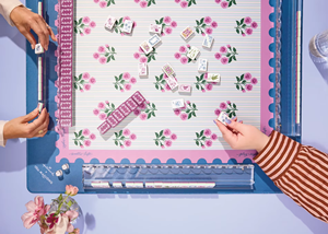 <span class=keywords><strong>Miss</strong></span> Denim 160 Sets - Fichas de Mahjong Blancas de Lujo, Modernas, Plegables, Hechas a Mano, Portátiles, de Acrílico, para Fiestas y Entretenimiento - Product Image 4
