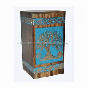 โกศไม้โกศสำหรับงานศพผู้ใหญ่ - Product Image 1