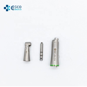 Turbina de Aire de Baja Velocidad 20:1 con Fibra Óptica para Implantes Dentales, Contraángulo - Product Image 2