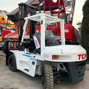 Chariot élévateur d'occasion TCM TCM70 7 tonnes, faible nombre d'heures, 95% neuf, diesel, certifié CE&EPA, prix usine, en stock - Product Image 1