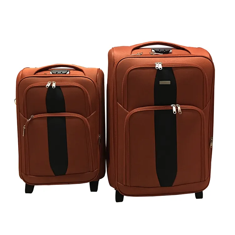 2024 weiche stoffe eva gepäcktaschen reisetasche 600d trolley kofferset