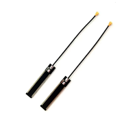 Antenne patch PCB intégrée 40*7mm 433MHz avec câble connecteur RF, signal stable 3dBi, antenne interne pour IoT