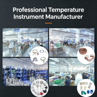 4 Wire PT100 Fixed Thread Platinum Resistance Thermometer Class 1 Transparent Cable OEM Basic Sensor RTD Temperature Sensor