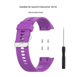<span class=keywords><strong>Correa</strong></span> de reloj deportiva de silicona para Garmin <span class=keywords><strong>Forerunner</strong></span> 30 <span class=keywords><strong>35</strong></span>, pulsera de repuesto - Product Image 3