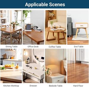 <span class=keywords><strong>Feuille</strong></span> de PVC souple transparente de qualité supérieure, flexible, découpable sur mesure, écologique, de qualité alimentaire, non toxique, au toucher doux - Product Image 5