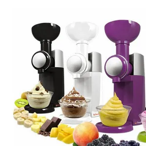 Máquina de helados casera para el hogar, máquina de helados de lujo, a la moda