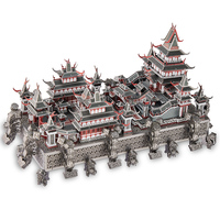 Piececool HP308-RS Sky Royal Puzzle 3D en métal, kit de construction en métal 3D pour adultes et enfants