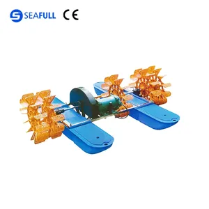 2HP New High Efficiency waterproof motor Paddle Wheel Aerator without gear box with 5Impellers