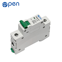 Disjoncteur miniature AC 220V 400V C65 MCB 0,5A 63A MCB Protection contre les courts-circuits et les surcharges Certificat TUV CE CB