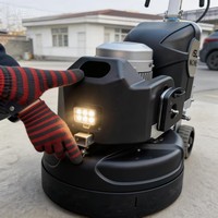 Meuleuse à béton télécommandée haute efficacité 18,5 kW ASL800-RT8, largeur de meulage 32 pouces, préparation de surface