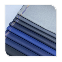 Cinye Italien TR Tissu Viscose/Polyester Sergé Uni Antistatique Écologique Poids Moyen pour Costumes Pantalons Robes Vêtements