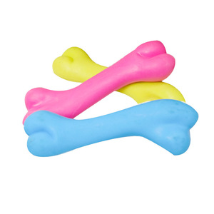 Juguete para Perros TPR, Hueso Masticable de Goma Resistente, para Dentición, Suministros para Mascotas de Interior, Color Aleatorio, 20g - Product Image 4