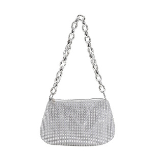 Heiß begehrte Glitzer-Diamant-Abendtasche für Damen und Mädchen, funkelnde Umhängetasche für Hochzeit, Abschlussball, Party, Club, Handtaschen - Product Image 2