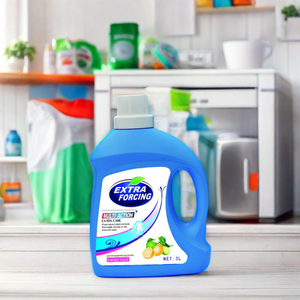 3L de alta calidad Extra-Forcing detergente líquido limón <span class=keywords><strong>suavizante</strong></span> de tela jabón para limpieza profunda efectiva lavado de ropa - Product Image 2