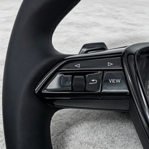 Volant en fibre de carbone personnalisé avec palettes de changement de vitesse pour <span class=keywords><strong>Audi</strong></span> A5 S5 Q5 A3 S3 A4 S4 A7 S7 <span class=keywords><strong>Sline</strong></span> Disponible pour tous les modèles de voitures - Product Image 4