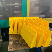 Rampe de trottoir antidérapante en plastique LKS modèle LXT-LY-11P, 50*27*11cm, pour accès de voitures et camions, directement de l'usine