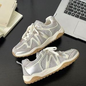 Zapatillas Deportivas Transpirables con Suela Gruesa, Estilo Retro y Dad Shoes, Calzado Deportivo Cómodo para Otoño - Product Image 2